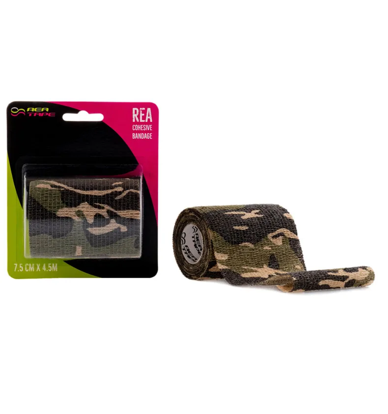 REA Kohesiivne elastikside 7.5cm x 4.5m camo militaarne – SpordiAbi.ee